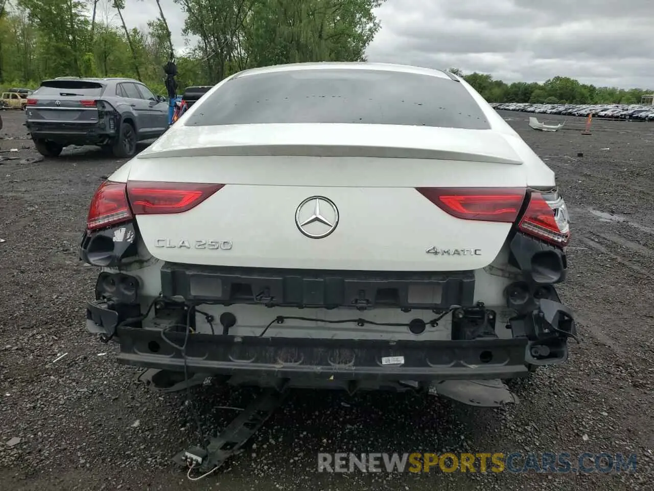 6 fotografías del automóvil dañado W1K5J4HB6MN176338 MERCEDES-BENZ CLA-CLASS 2021