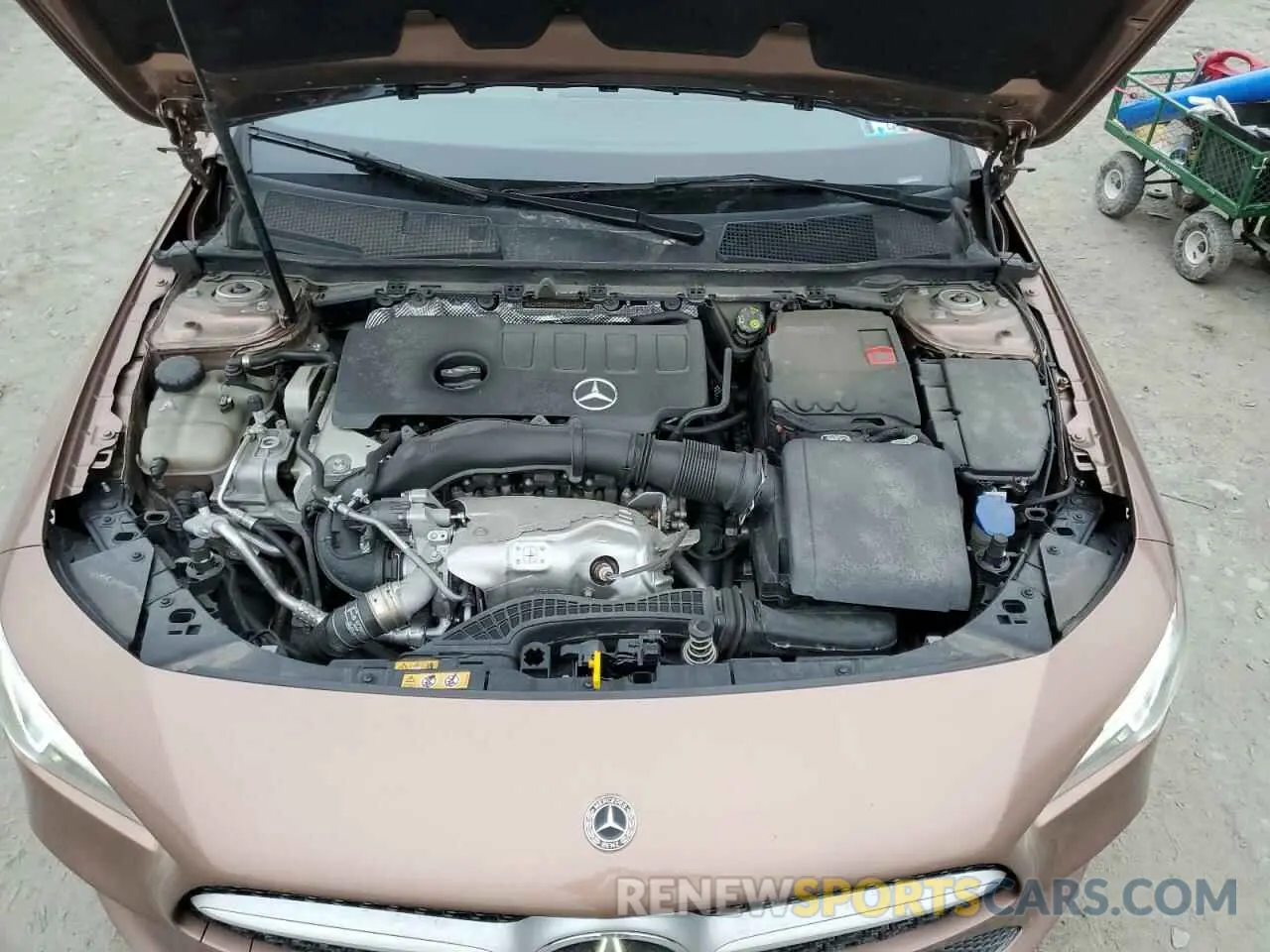 11 fotografías del automóvil dañado W1K5J4HB6MN224663 MERCEDES-BENZ CLA-CLASS 2021