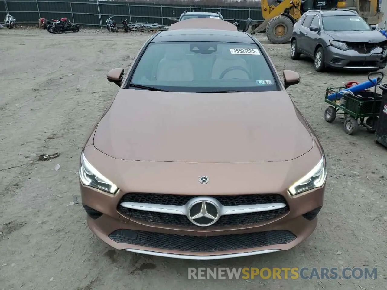 5 fotografías del automóvil dañado W1K5J4HB6MN224663 MERCEDES-BENZ CLA-CLASS 2021