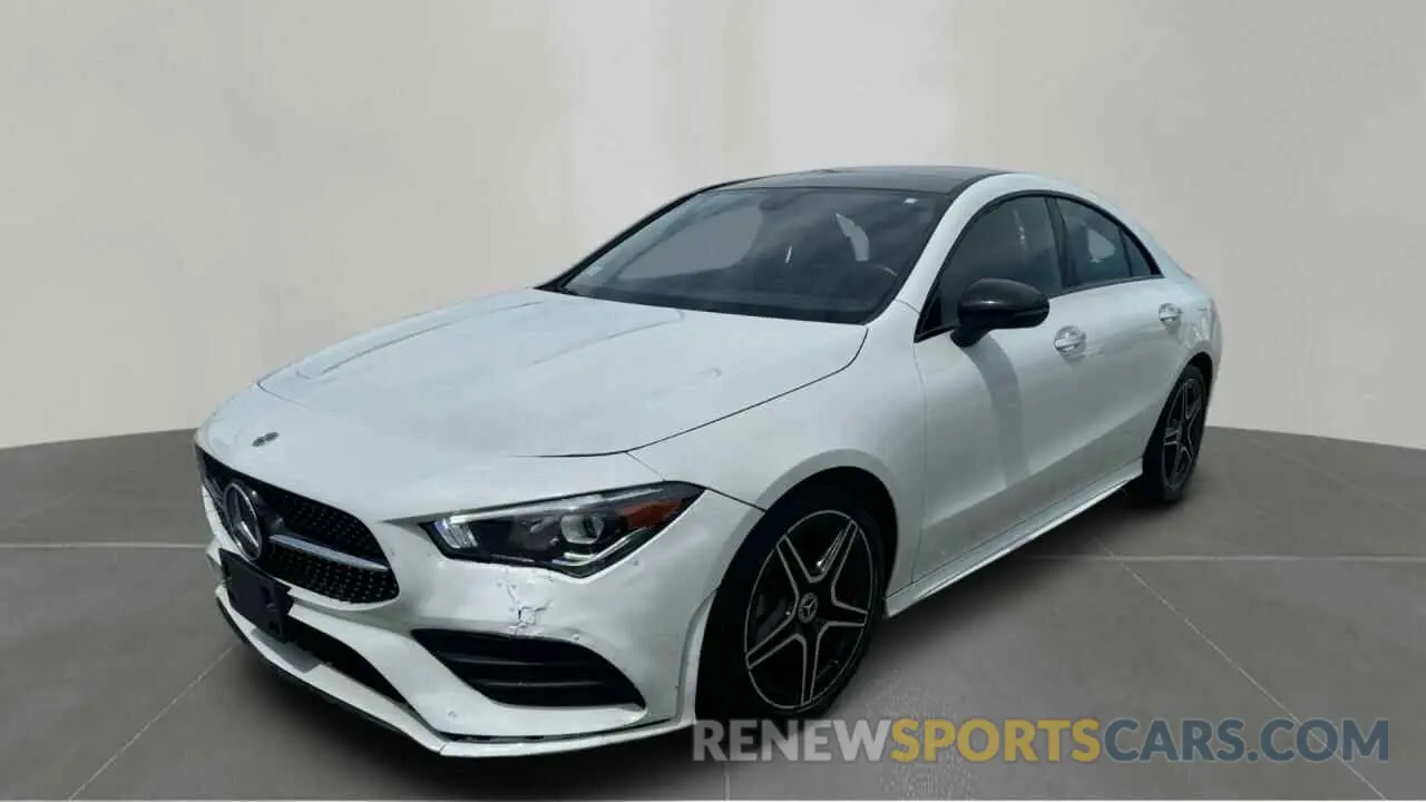 2 fotografías del automóvil dañado W1K5J4HB7MN179863 MERCEDES-BENZ CLA-CLASS 2021