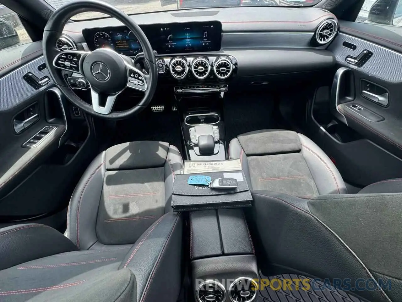 9 fotografías del automóvil dañado W1K5J4HB7MN179863 MERCEDES-BENZ CLA-CLASS 2021