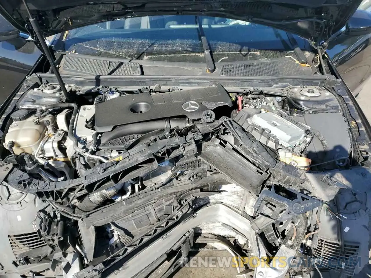 12 fotografías del automóvil dañado W1K5J4GB0NN248167 MERCEDES-BENZ CLA-CLASS 2022