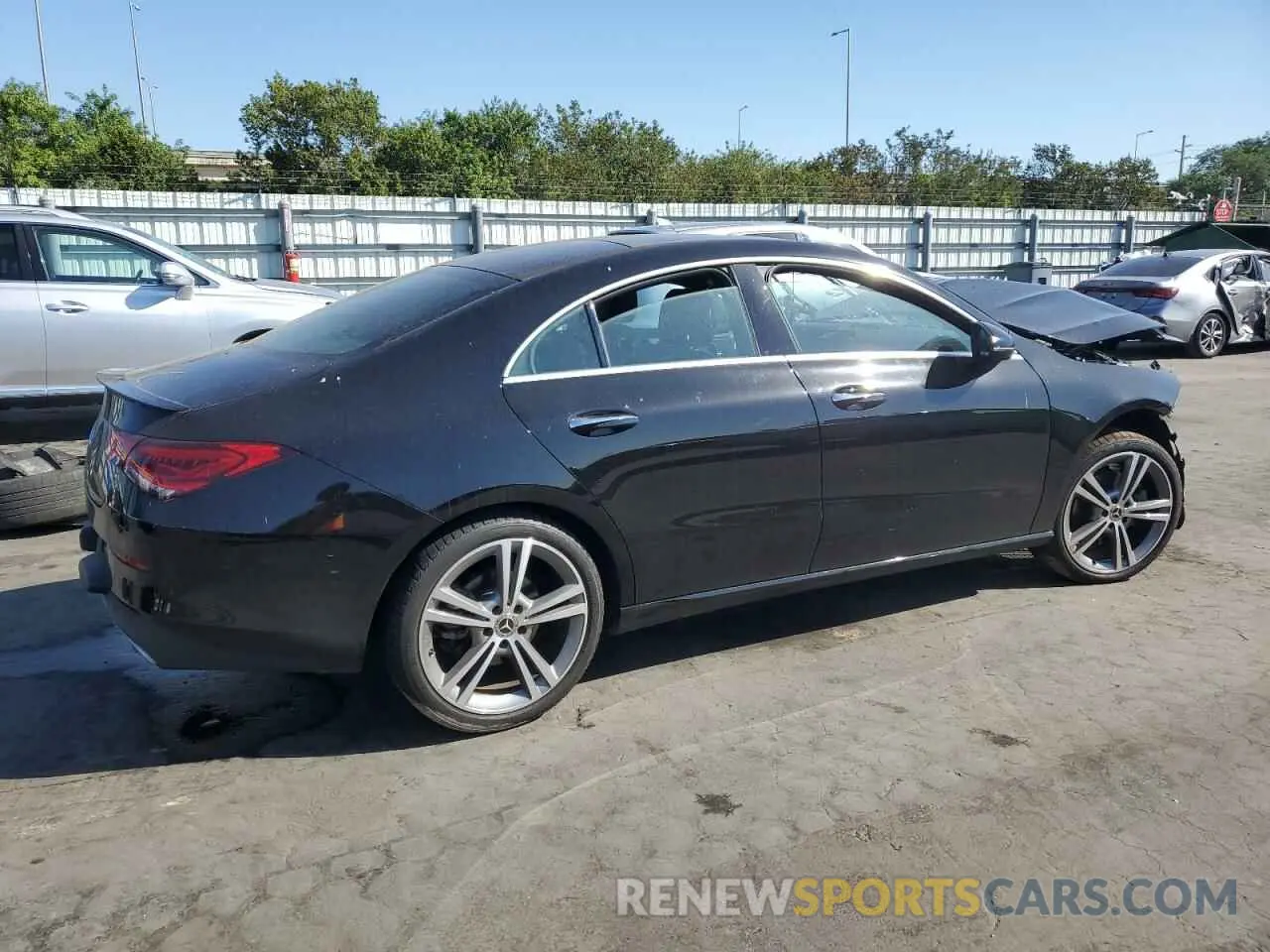 3 fotografías del automóvil dañado W1K5J4GB0NN248167 MERCEDES-BENZ CLA-CLASS 2022