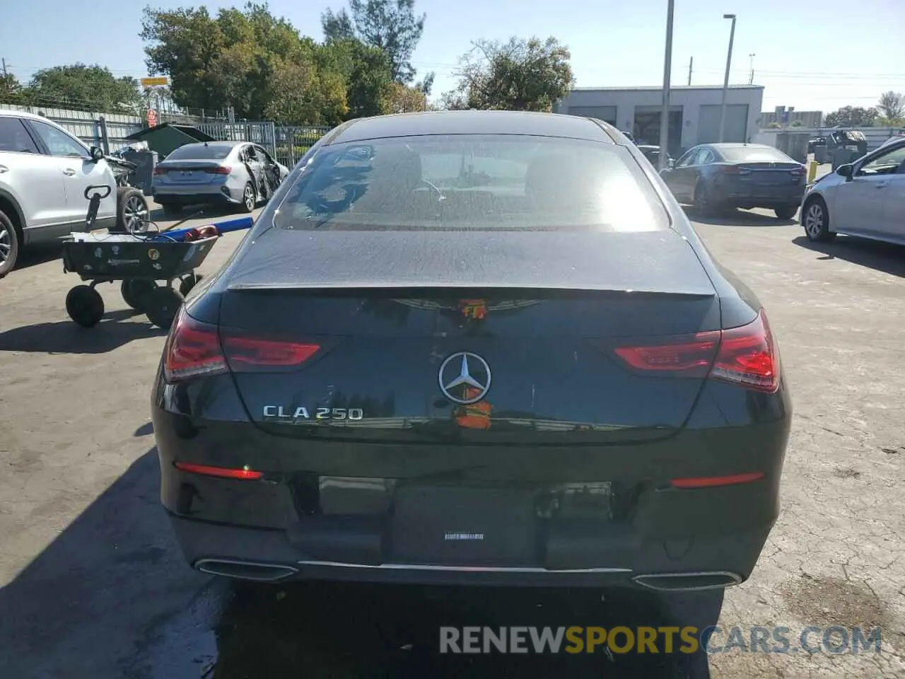 6 fotografías del automóvil dañado W1K5J4GB0NN248167 MERCEDES-BENZ CLA-CLASS 2022