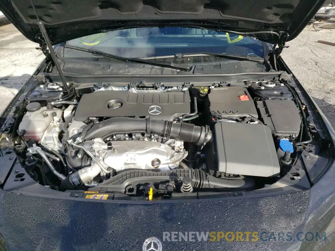 11 fotografías del automóvil dañado W1K5J4GB1NN305850 MERCEDES-BENZ CLA-CLASS 2022
