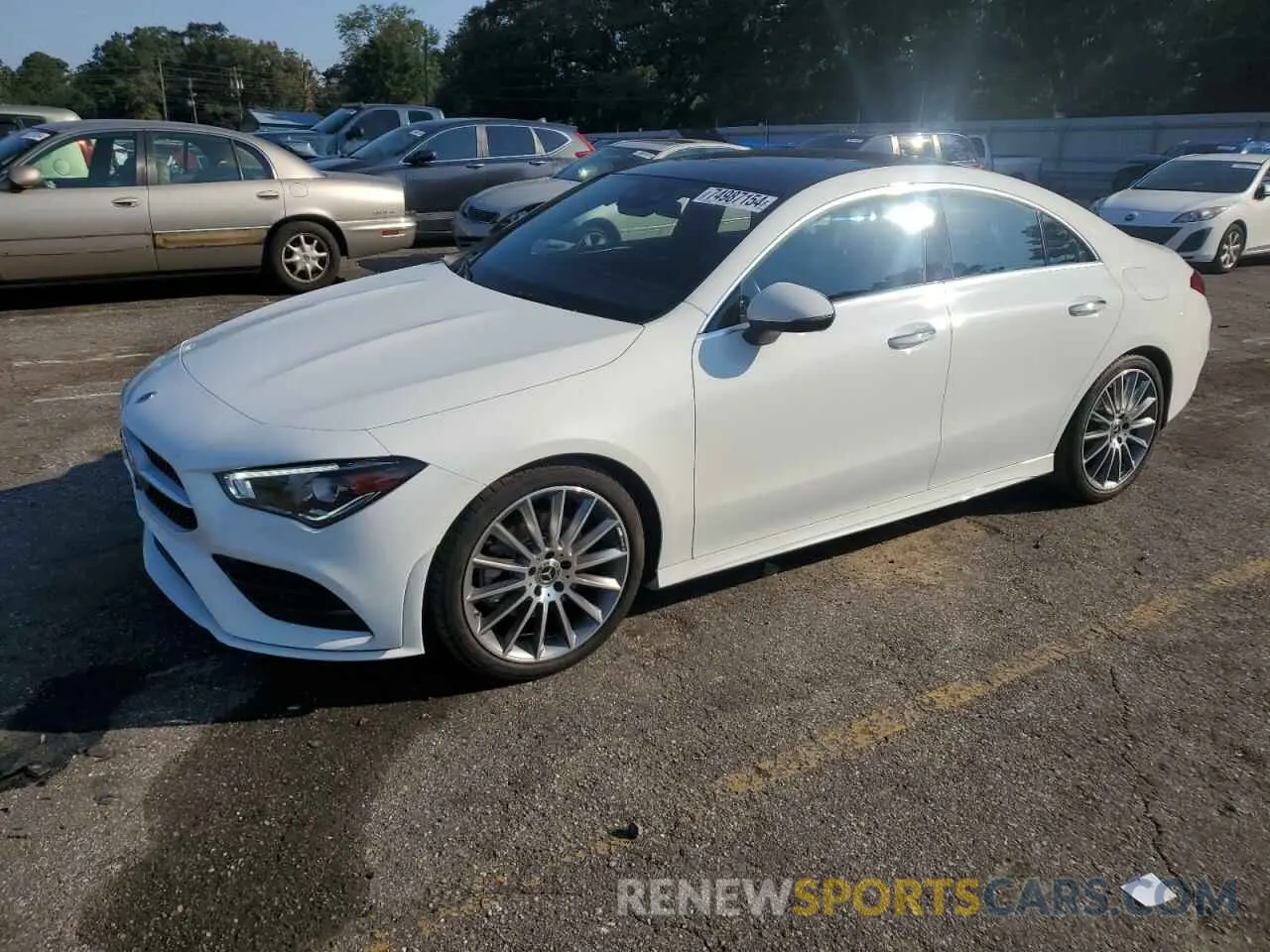 1 fotografías del automóvil dañado W1K5J4GB1NN323569 MERCEDES-BENZ CLA-CLASS 2022