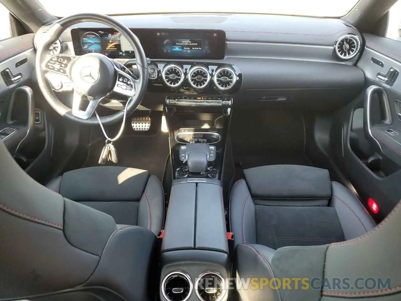8 fotografías del automóvil dañado W1K5J4GB1NN323569 MERCEDES-BENZ CLA-CLASS 2022