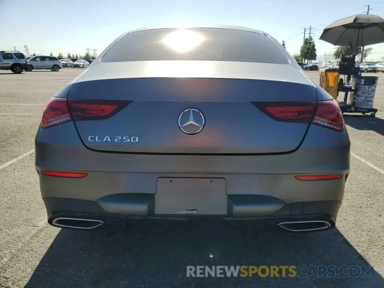 6 fotografías del automóvil dañado W1K5J4GB3NN273323 MERCEDES-BENZ CLA-CLASS 2022