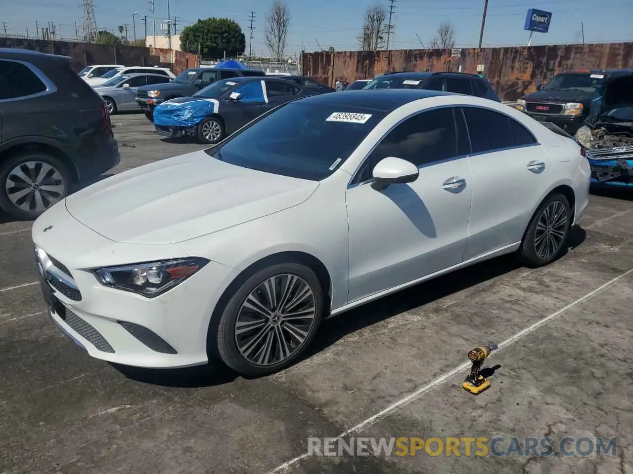 1 fotografías del automóvil dañado W1K5J4GB6NN311479 MERCEDES-BENZ CLA-CLASS 2022