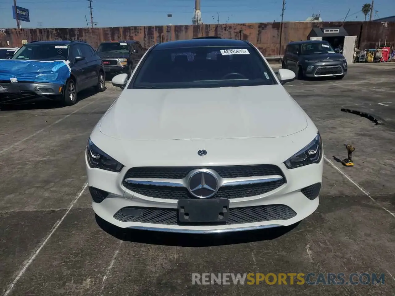 5 fotografías del automóvil dañado W1K5J4GB6NN311479 MERCEDES-BENZ CLA-CLASS 2022