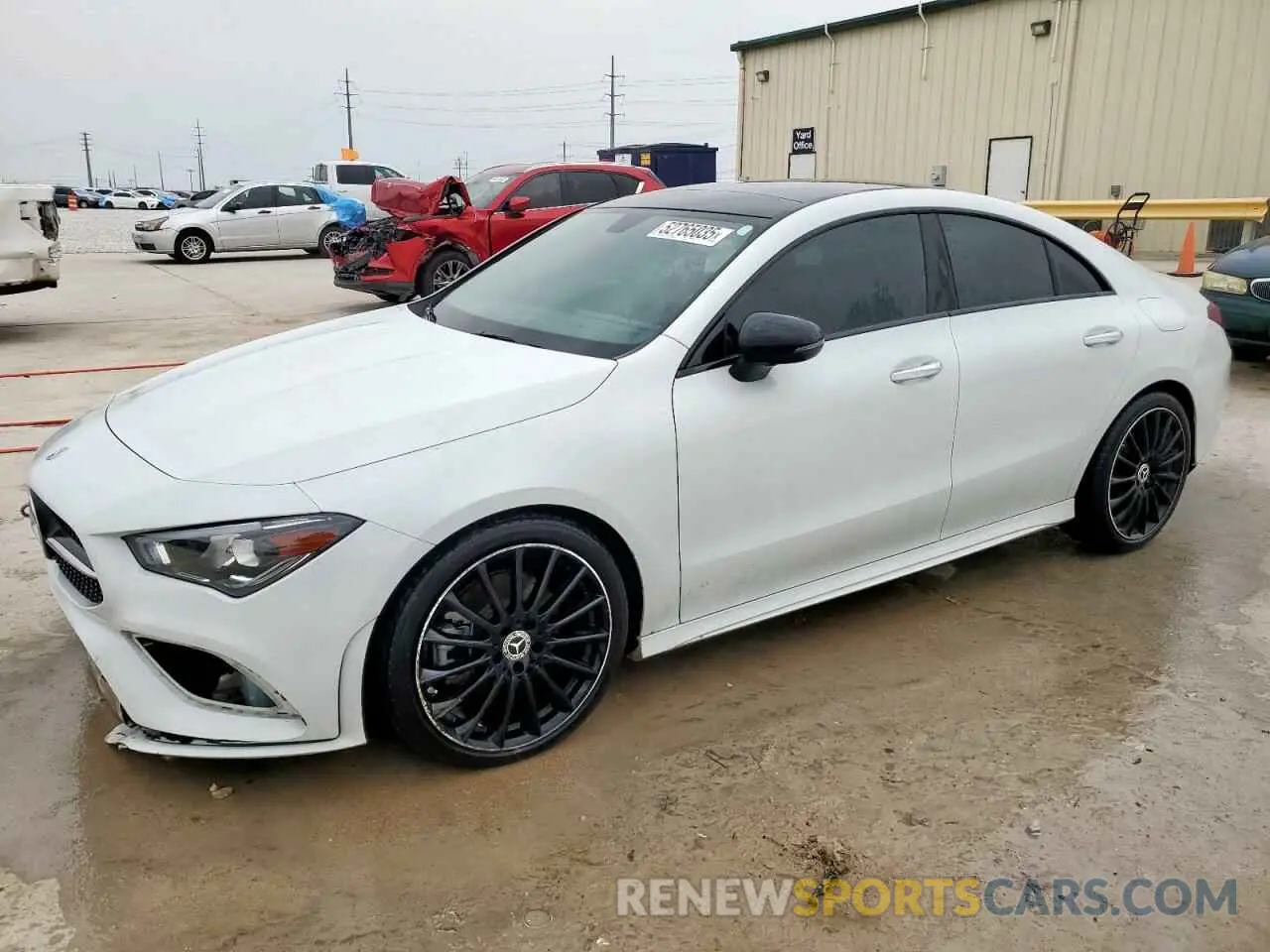 1 fotografías del automóvil dañado W1K5J4GB9NN318183 MERCEDES-BENZ CLA-CLASS 2022