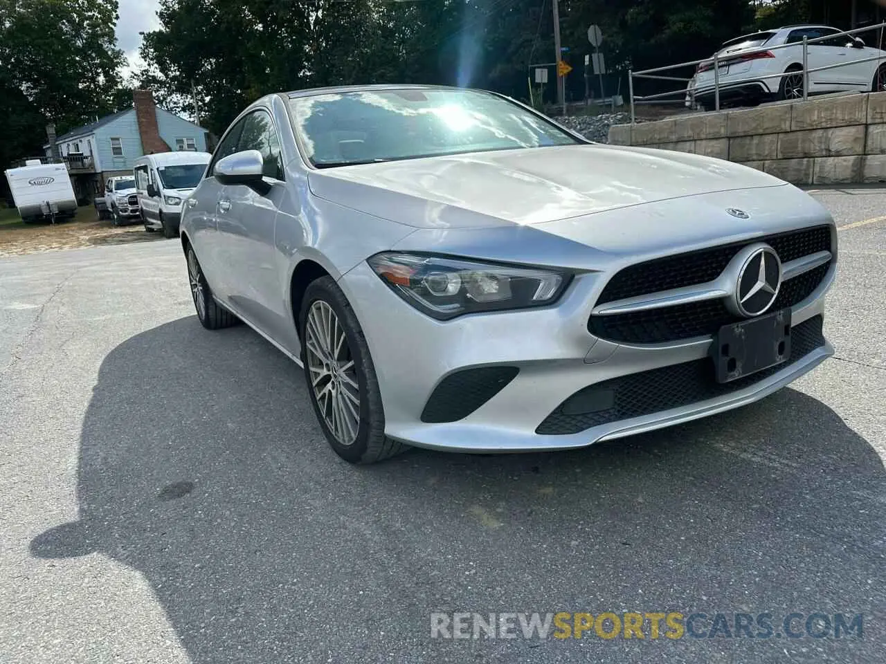 4 fotografías del automóvil dañado W1K5J4HB7NN267149 MERCEDES-BENZ CLA-CLASS 2022