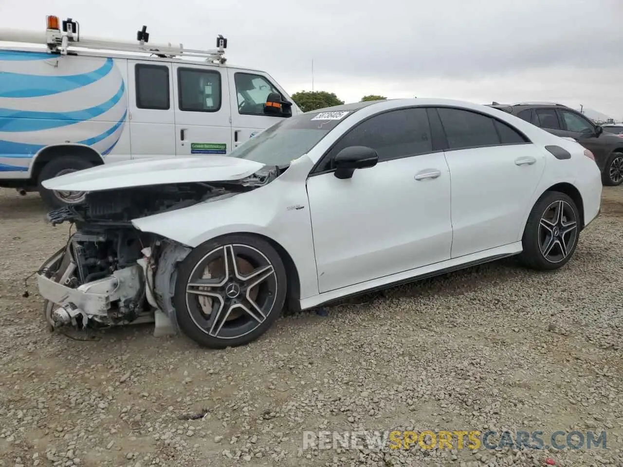 1 fotografías del automóvil dañado W1K5J5BB0NN267492 MERCEDES-BENZ CLA-CLASS 2022