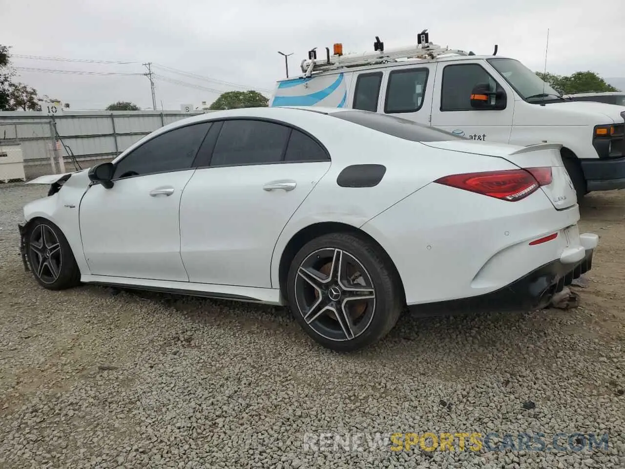 2 fotografías del automóvil dañado W1K5J5BB0NN267492 MERCEDES-BENZ CLA-CLASS 2022
