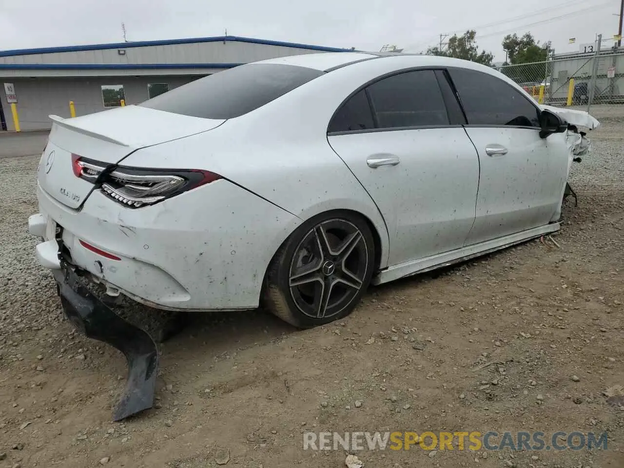 3 fotografías del automóvil dañado W1K5J5BB0NN267492 MERCEDES-BENZ CLA-CLASS 2022