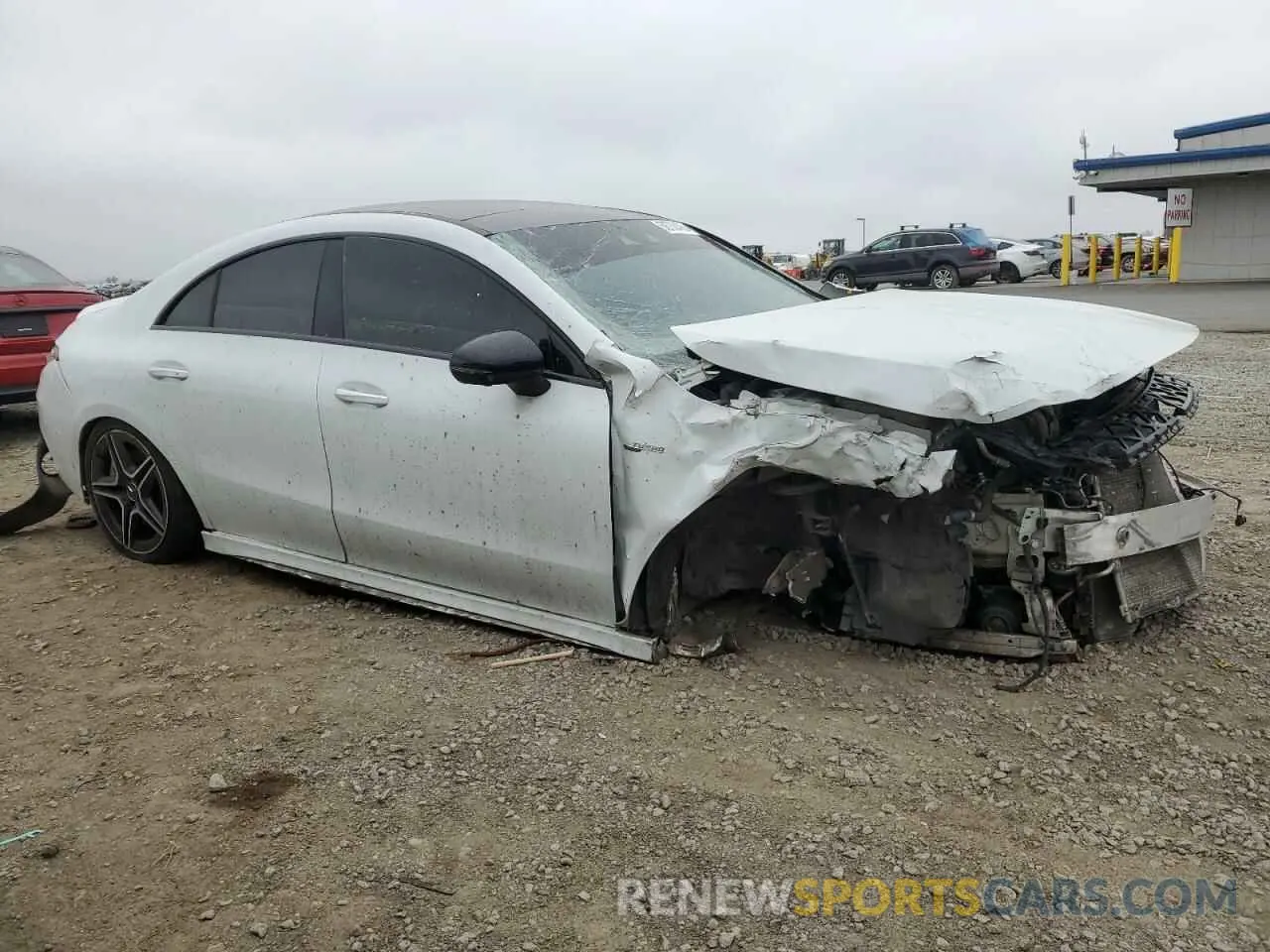 4 fotografías del automóvil dañado W1K5J5BB0NN267492 MERCEDES-BENZ CLA-CLASS 2022