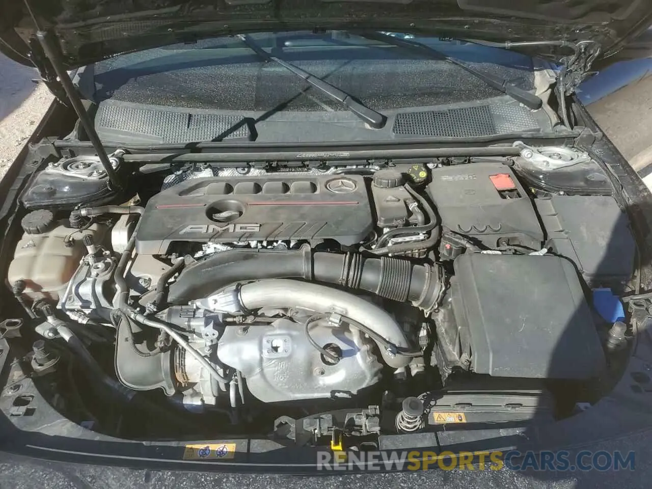 11 fotografías del automóvil dañado W1K5J5BB2NN216916 MERCEDES-BENZ CLA-CLASS 2022