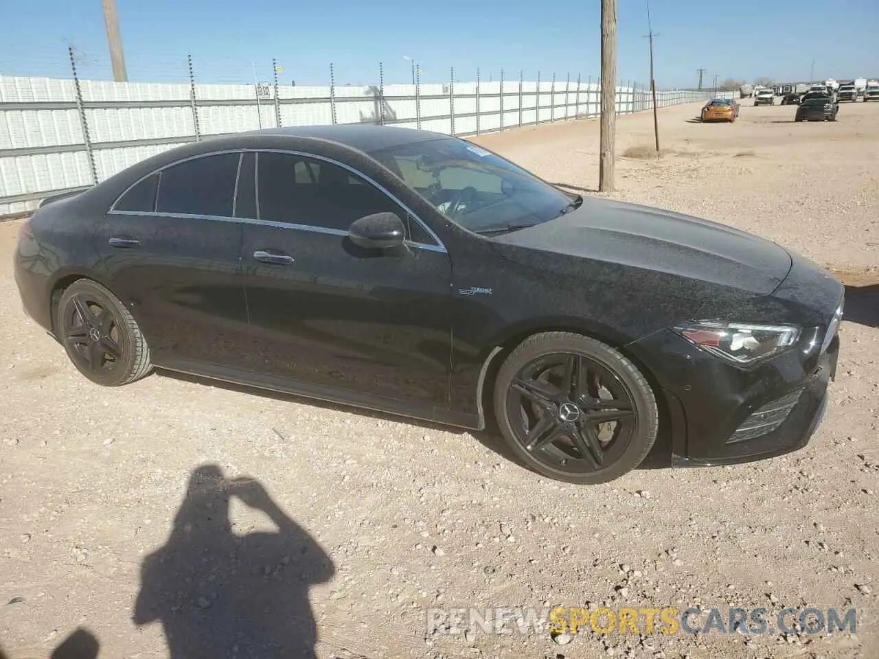 4 fotografías del automóvil dañado W1K5J5BB2NN216916 MERCEDES-BENZ CLA-CLASS 2022