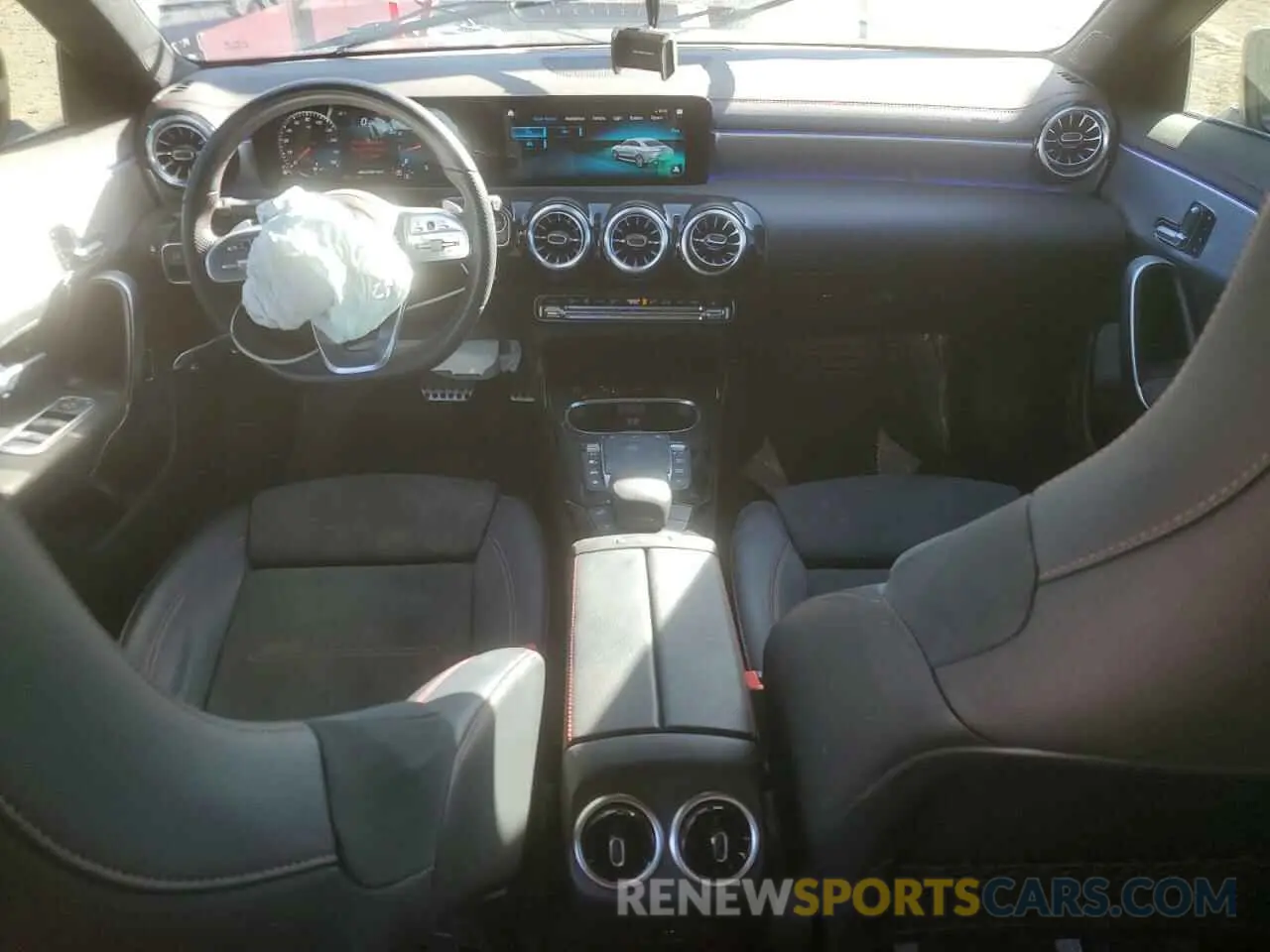8 fotografías del automóvil dañado W1K5J5BB2NN216916 MERCEDES-BENZ CLA-CLASS 2022