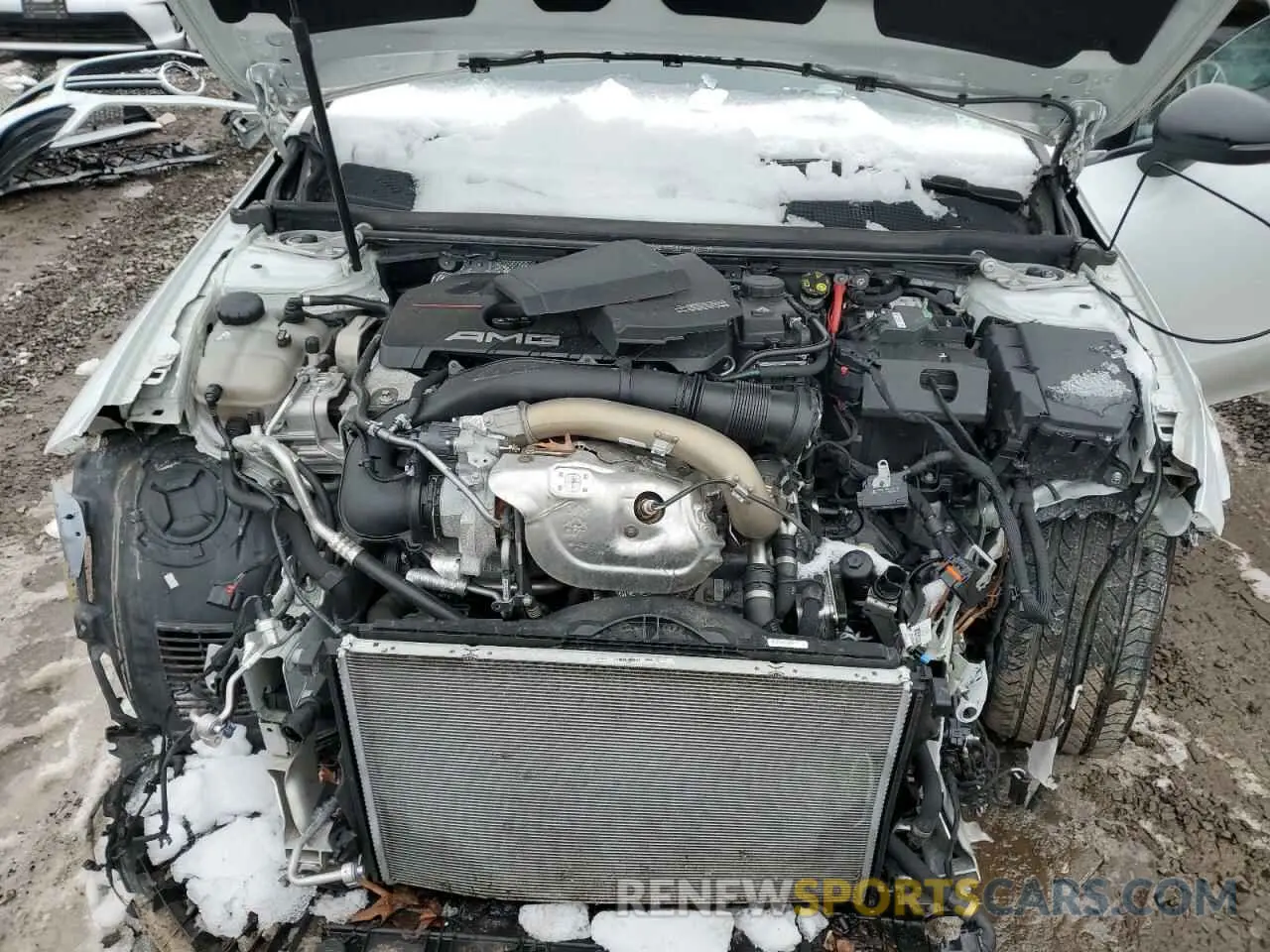 11 fotografías del automóvil dañado W1K5J5BB9NN298319 MERCEDES-BENZ CLA-CLASS 2022
