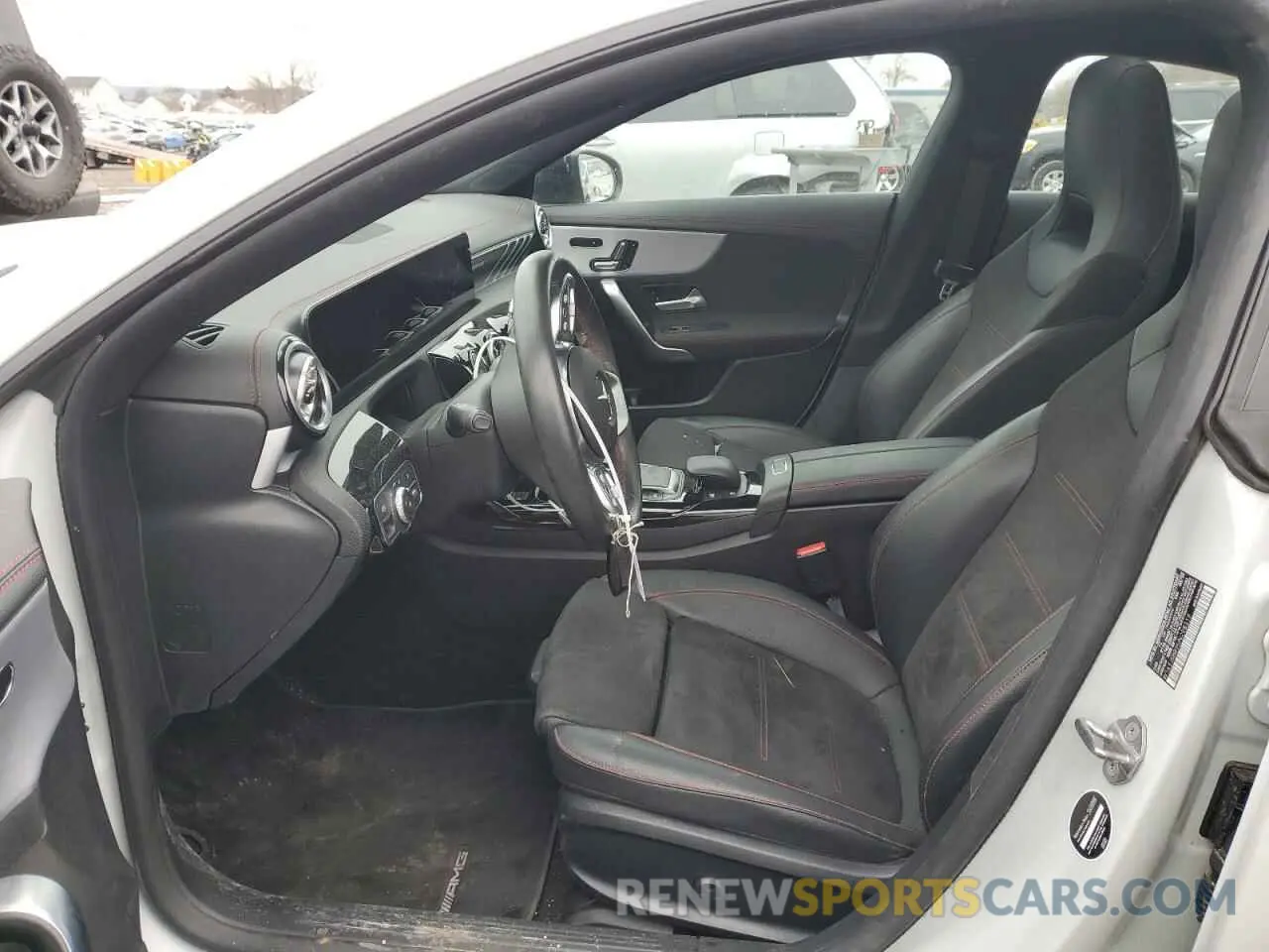 7 fotografías del automóvil dañado W1K5J5BB9NN298319 MERCEDES-BENZ CLA-CLASS 2022