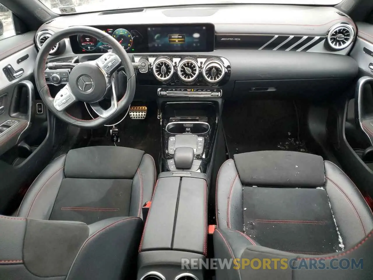 8 fotografías del automóvil dañado W1K5J5BB9NN298319 MERCEDES-BENZ CLA-CLASS 2022