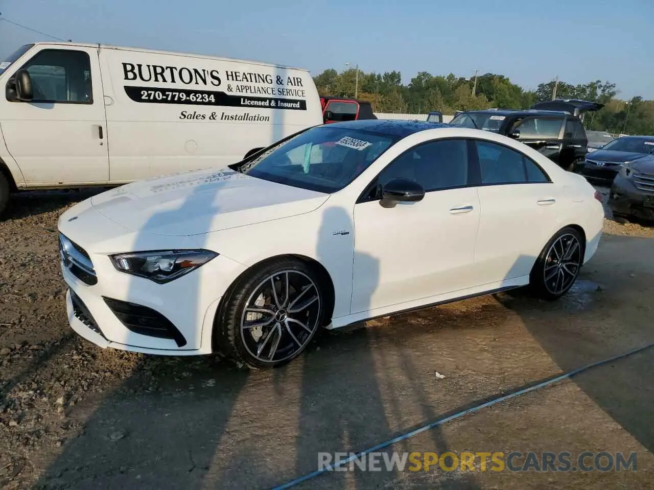 1 fotografías del automóvil dañado W1K5J5BBXNN319209 MERCEDES-BENZ CLA-CLASS 2022