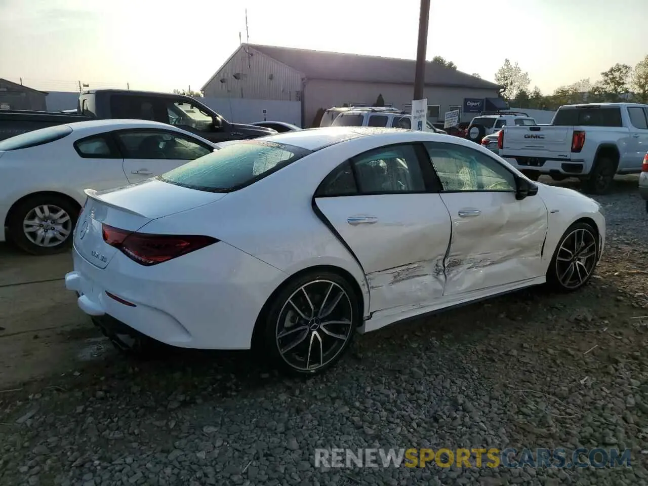 3 fotografías del automóvil dañado W1K5J5BBXNN319209 MERCEDES-BENZ CLA-CLASS 2022