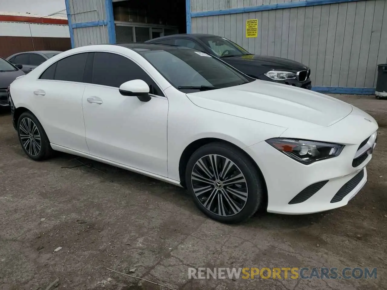 4 fotografías del automóvil dañado W1K5J4GB4PN362160 MERCEDES-BENZ CLA-CLASS 2023