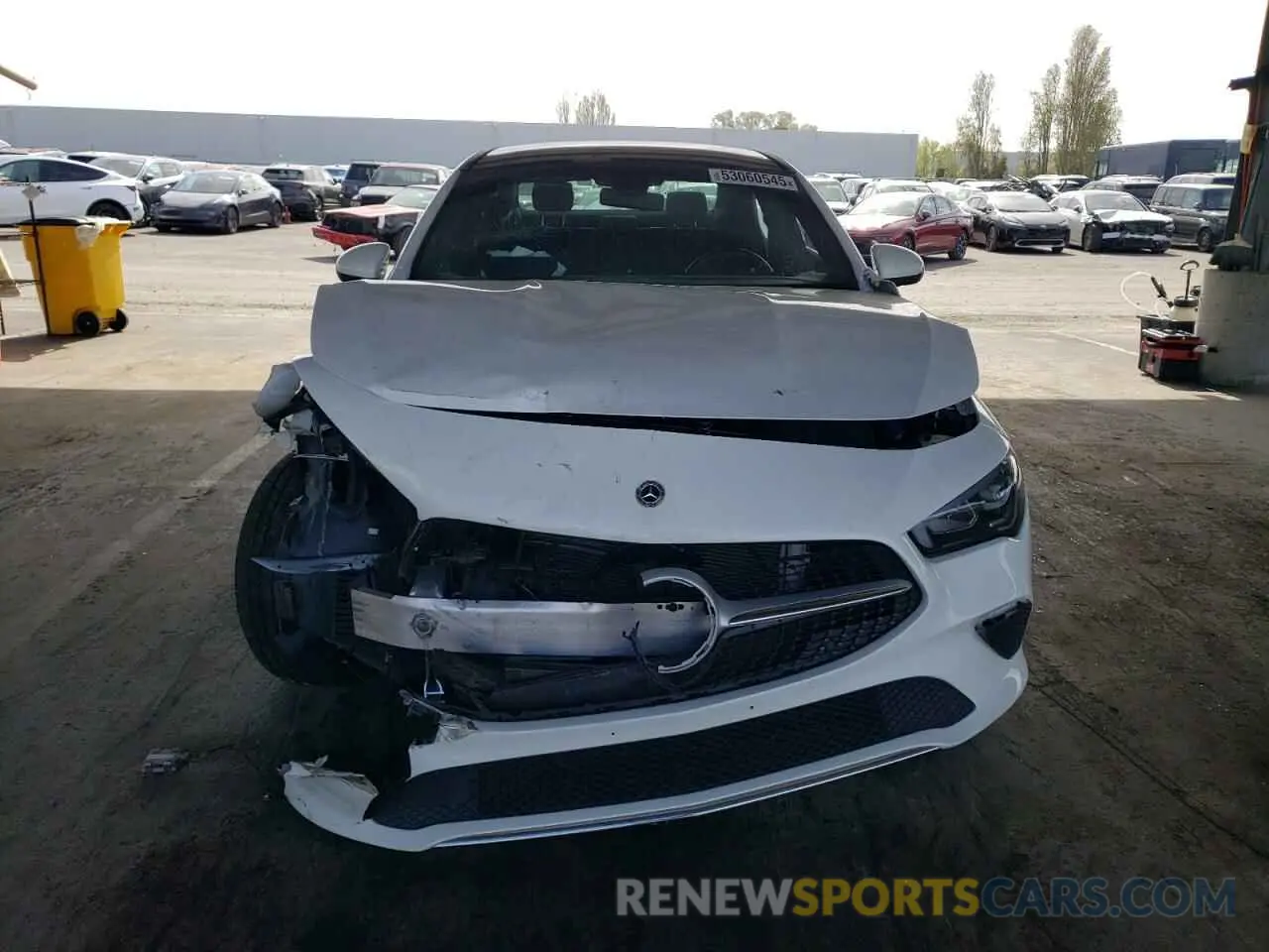 5 fotografías del automóvil dañado W1K5J4GB4PN402625 MERCEDES-BENZ CLA-CLASS 2023