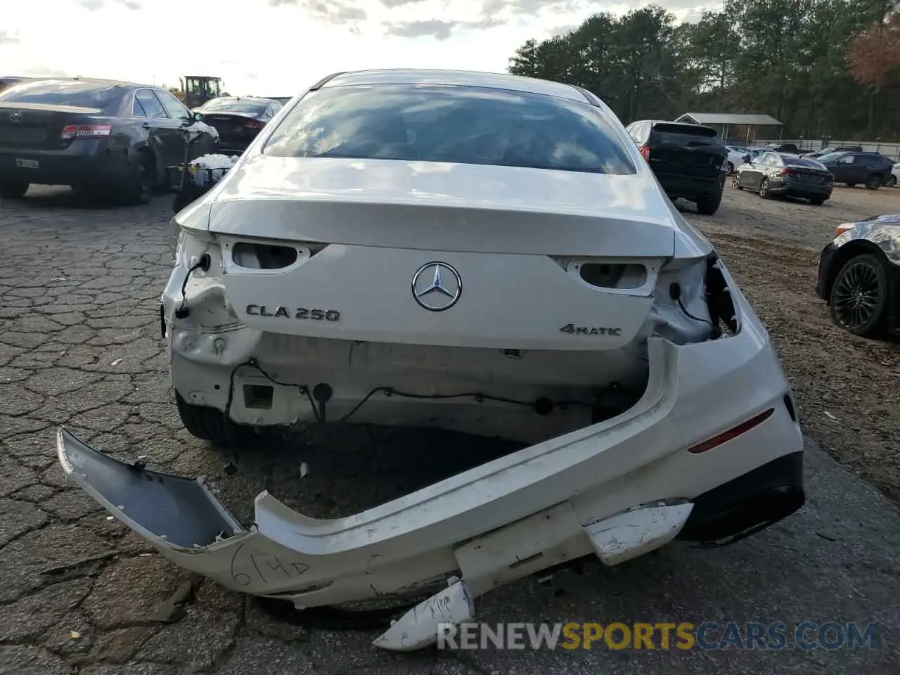 6 fotografías del automóvil dañado W1K5J4HB0PN337691 MERCEDES-BENZ CLA-CLASS 2023