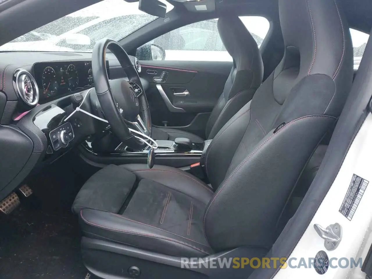 7 fotografías del automóvil dañado W1K5J4HB0PN337691 MERCEDES-BENZ CLA-CLASS 2023
