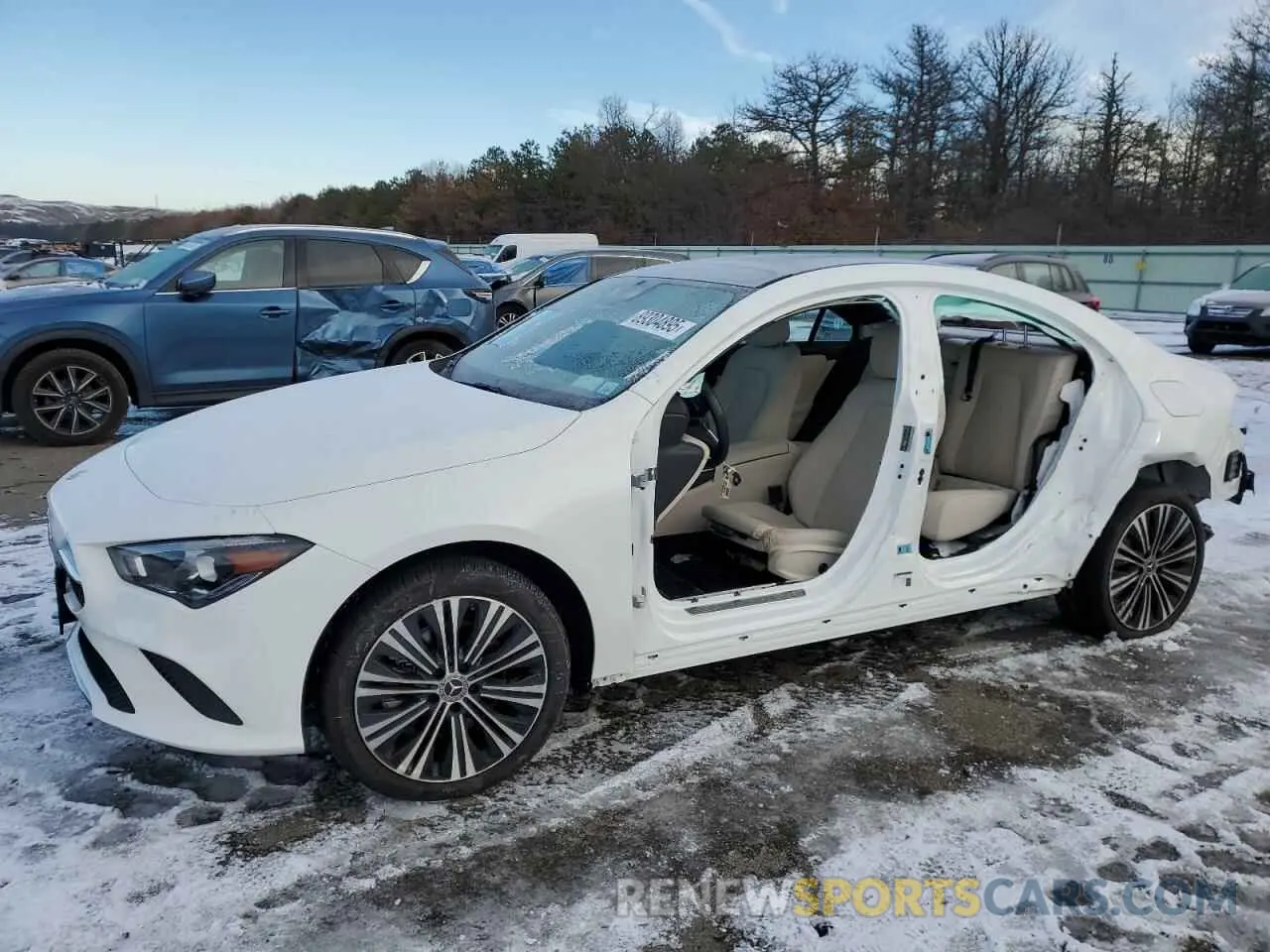 1 fotografías del automóvil dañado W1K5J4HB0PN405178 MERCEDES-BENZ CLA-CLASS 2023
