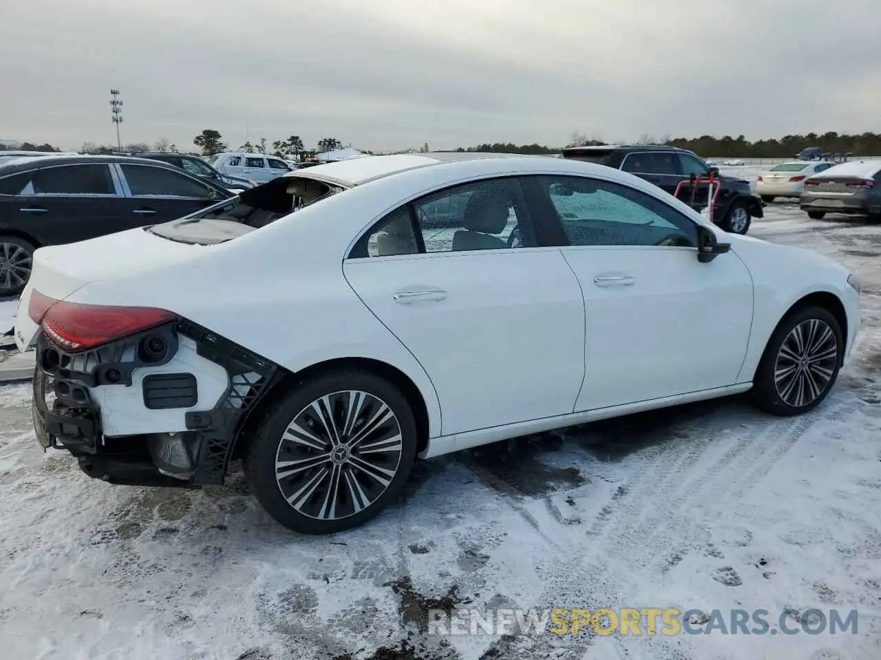 3 fotografías del automóvil dañado W1K5J4HB0PN405178 MERCEDES-BENZ CLA-CLASS 2023
