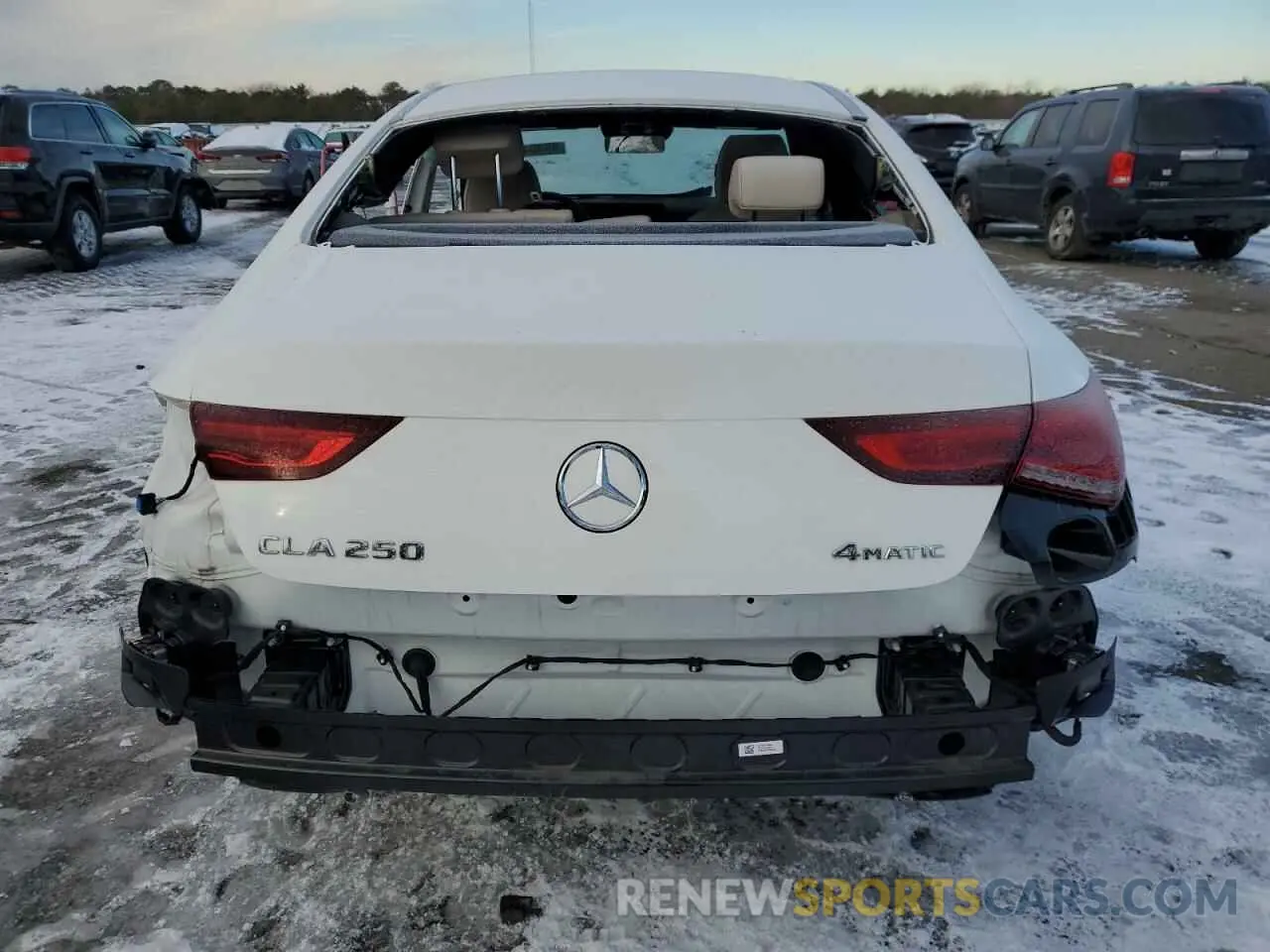 6 fotografías del automóvil dañado W1K5J4HB0PN405178 MERCEDES-BENZ CLA-CLASS 2023