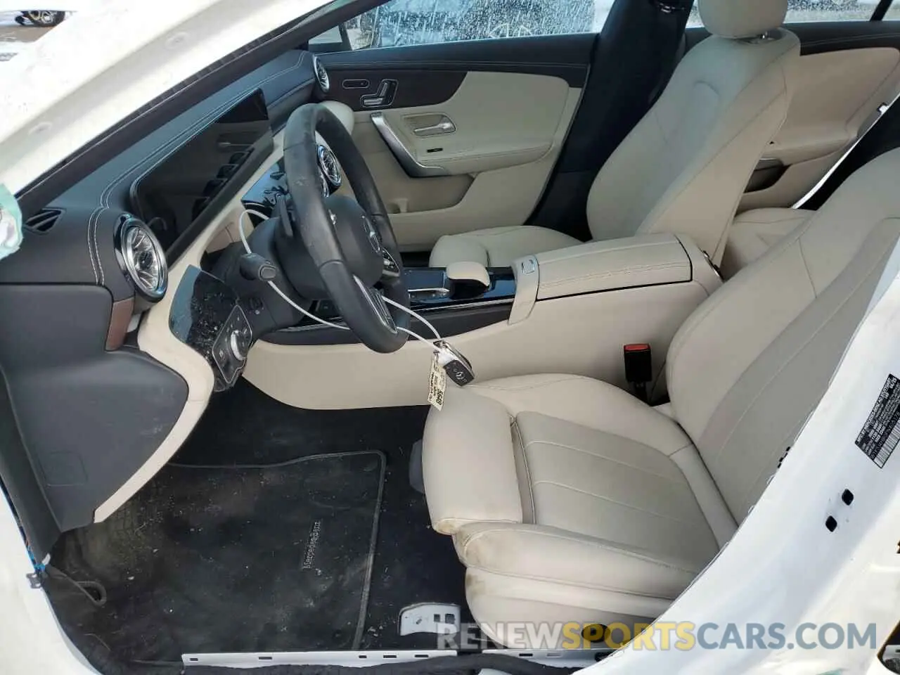 7 fotografías del automóvil dañado W1K5J4HB0PN405178 MERCEDES-BENZ CLA-CLASS 2023