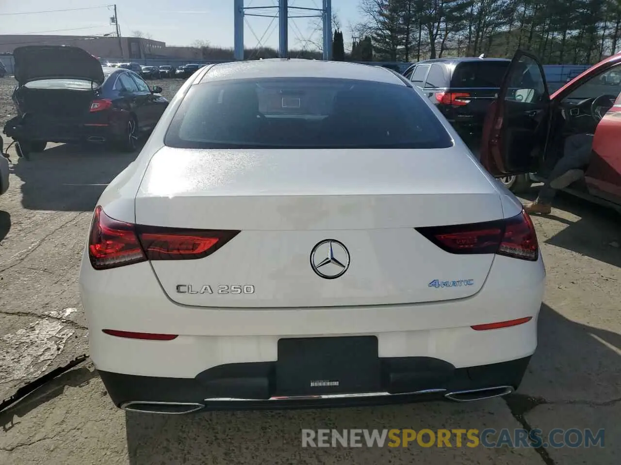 6 fotografías del automóvil dañado W1K5J4HB1PN419896 MERCEDES-BENZ CLA-CLASS 2023