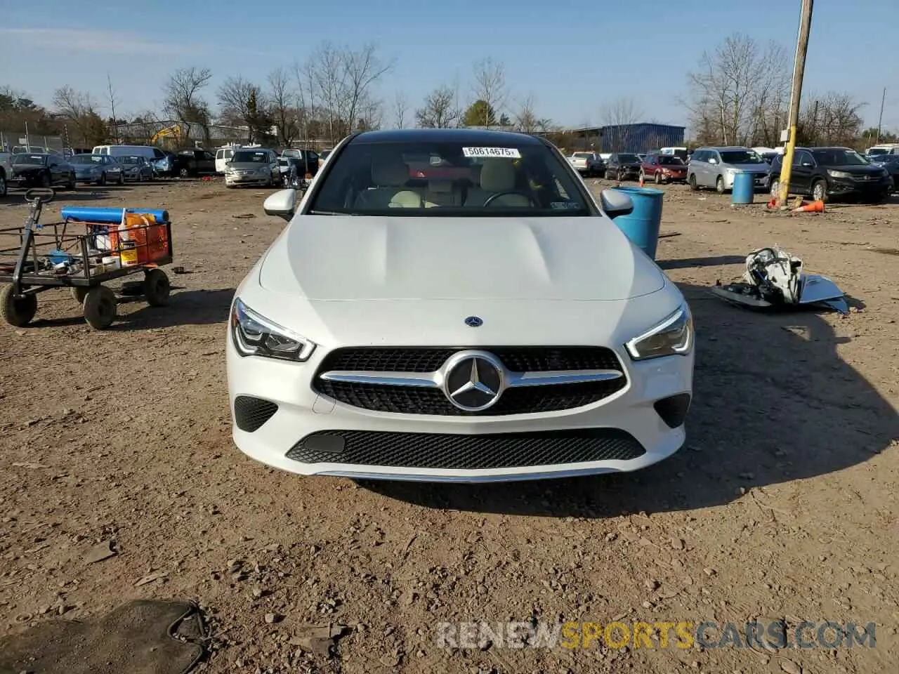 5 fotografías del automóvil dañado W1K5J4HB5PN401885 MERCEDES-BENZ CLA-CLASS 2023