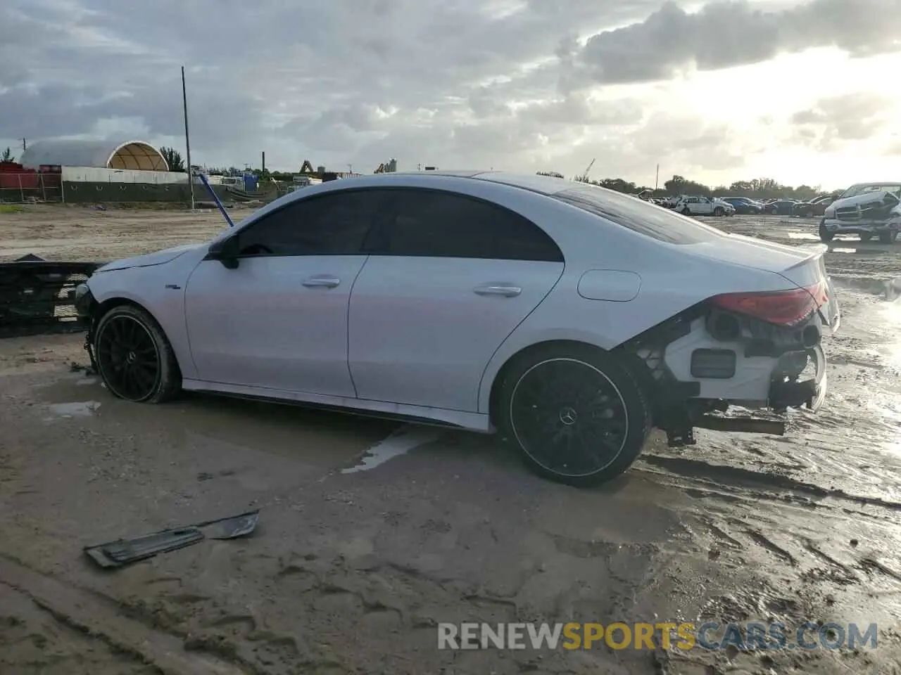 2 fotografías del automóvil dañado W1K5J5BB0PN408872 MERCEDES-BENZ CLA-CLASS 2023