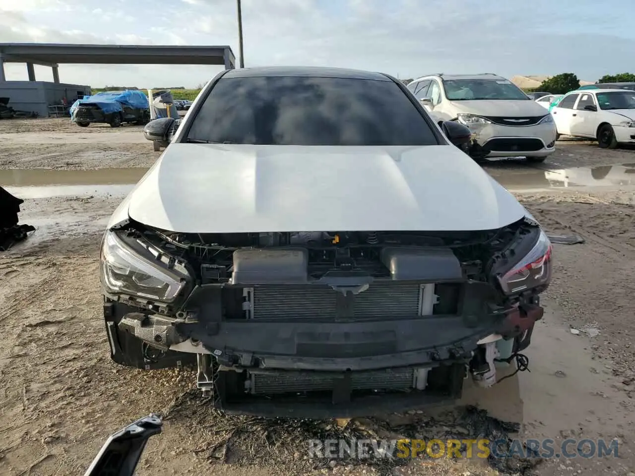 5 fotografías del automóvil dañado W1K5J5BB0PN408872 MERCEDES-BENZ CLA-CLASS 2023