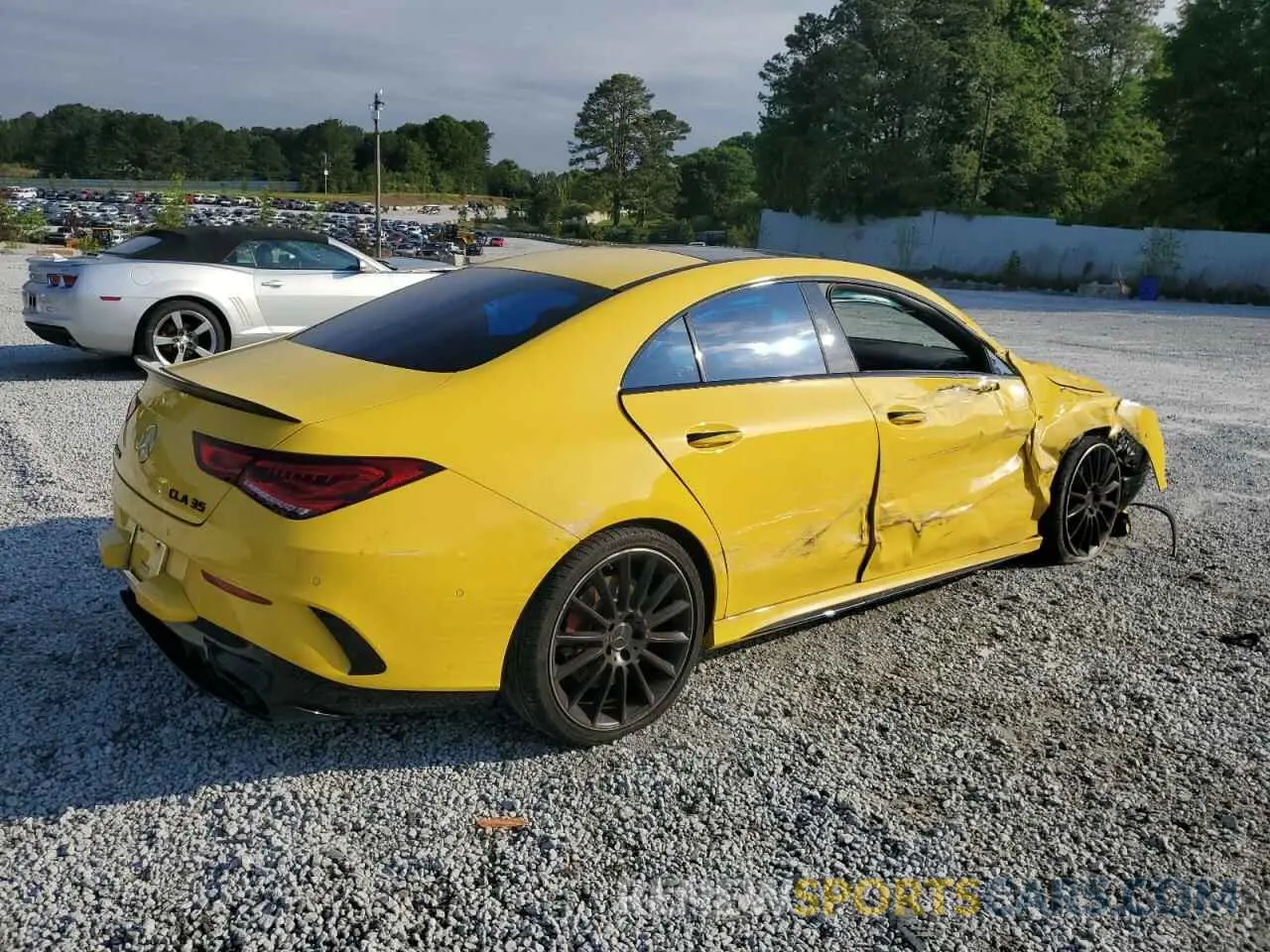 3 fotografías del automóvil dañado W1K5J5BB7PN375255 MERCEDES-BENZ CLA-CLASS 2023