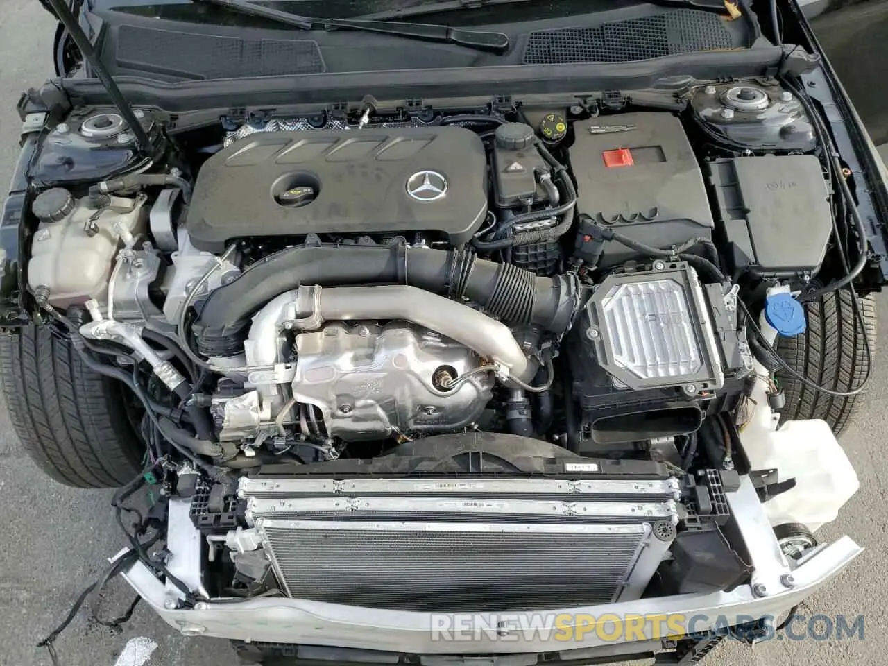 11 fotografías del automóvil dañado W1K5J4GB2RN467265 MERCEDES-BENZ CLA-CLASS 2024