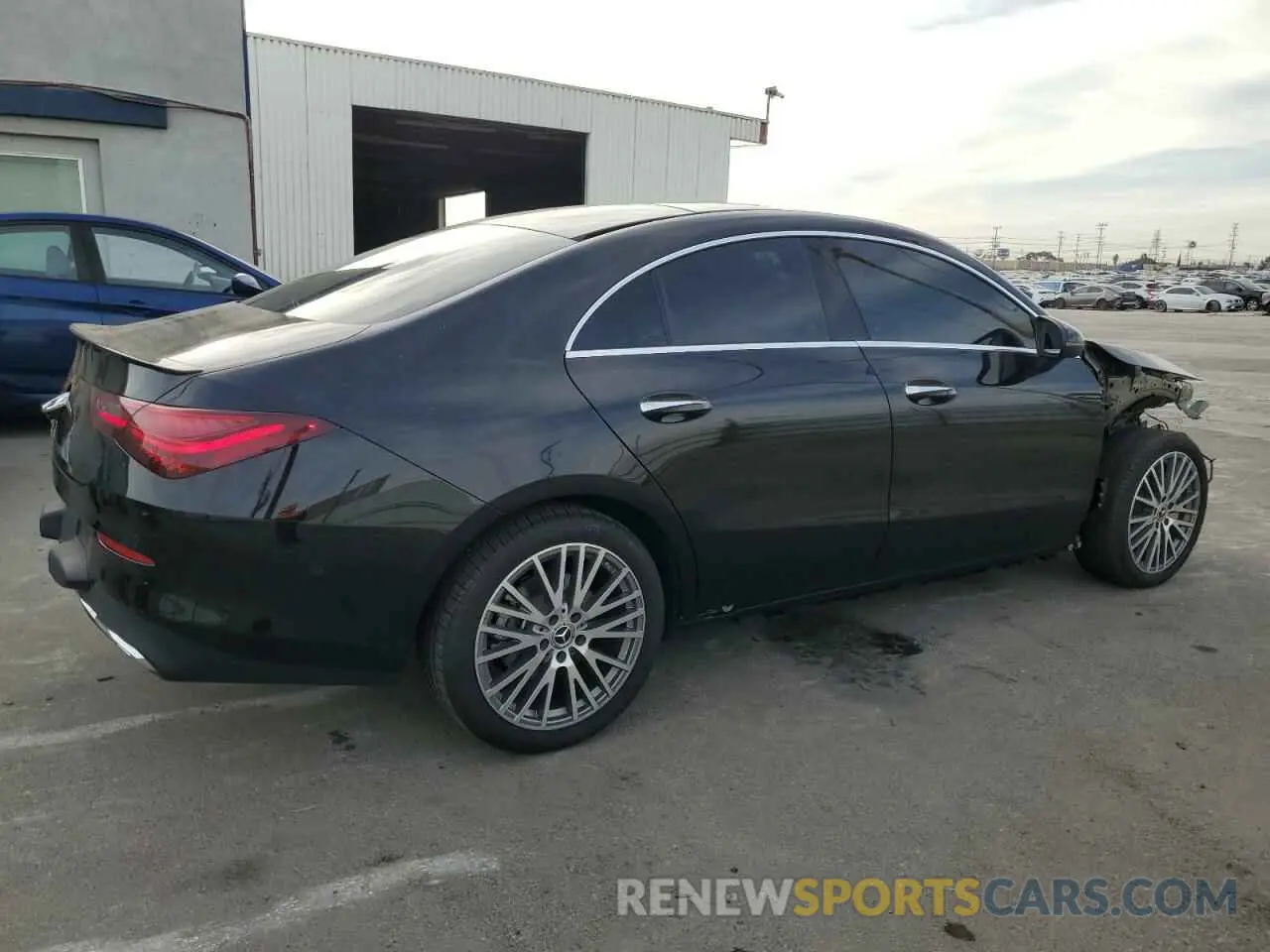 3 fotografías del automóvil dañado W1K5J4GB2RN467265 MERCEDES-BENZ CLA-CLASS 2024