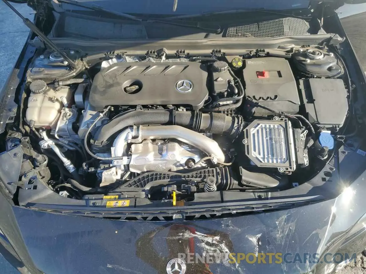 11 fotografías del automóvil dañado W1K5J4GBXRN443733 MERCEDES-BENZ CLA-CLASS 2024