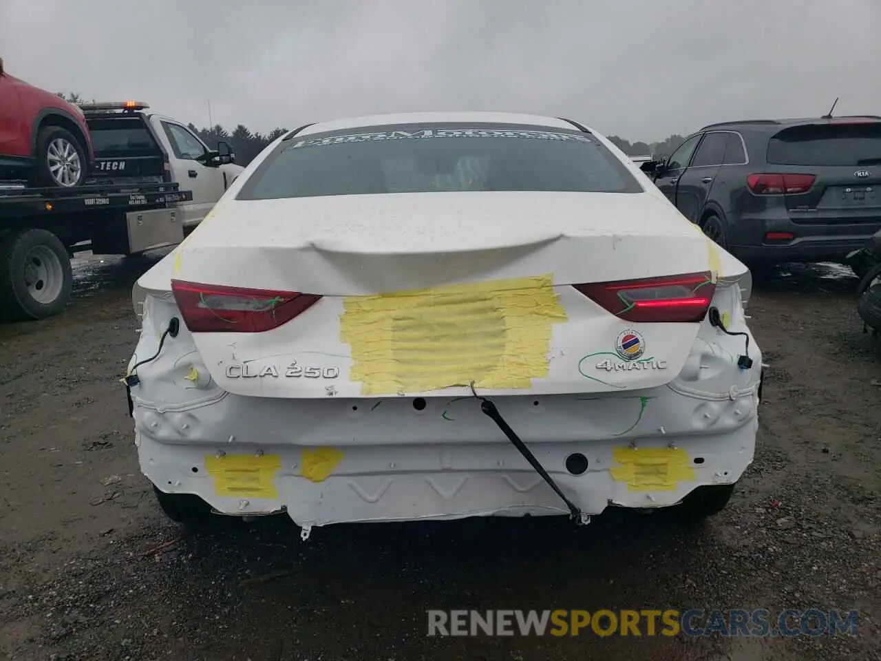 6 fotografías del automóvil dañado W1K5J4HB5RN454928 MERCEDES-BENZ CLA-CLASS 2024