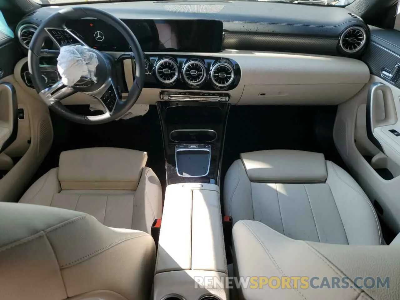 8 fotografías del automóvil dañado W1K5J4GB2SN527146 MERCEDES-BENZ CLA-CLASS 2025