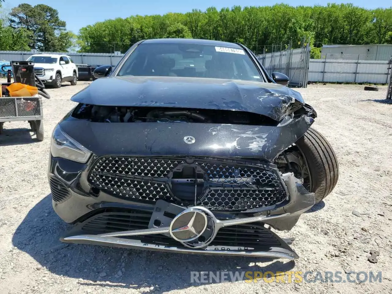 5 fotografías del automóvil dañado W1K5J4GB5SN519414 MERCEDES-BENZ CLA-CLASS 2025