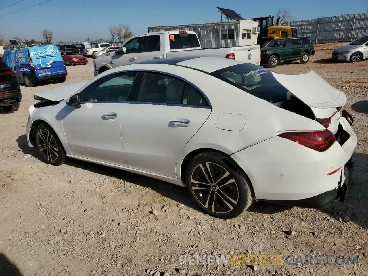 2 fotografías del automóvil dañado W1K5J4HB0SN495196 MERCEDES-BENZ CLA-CLASS 2025