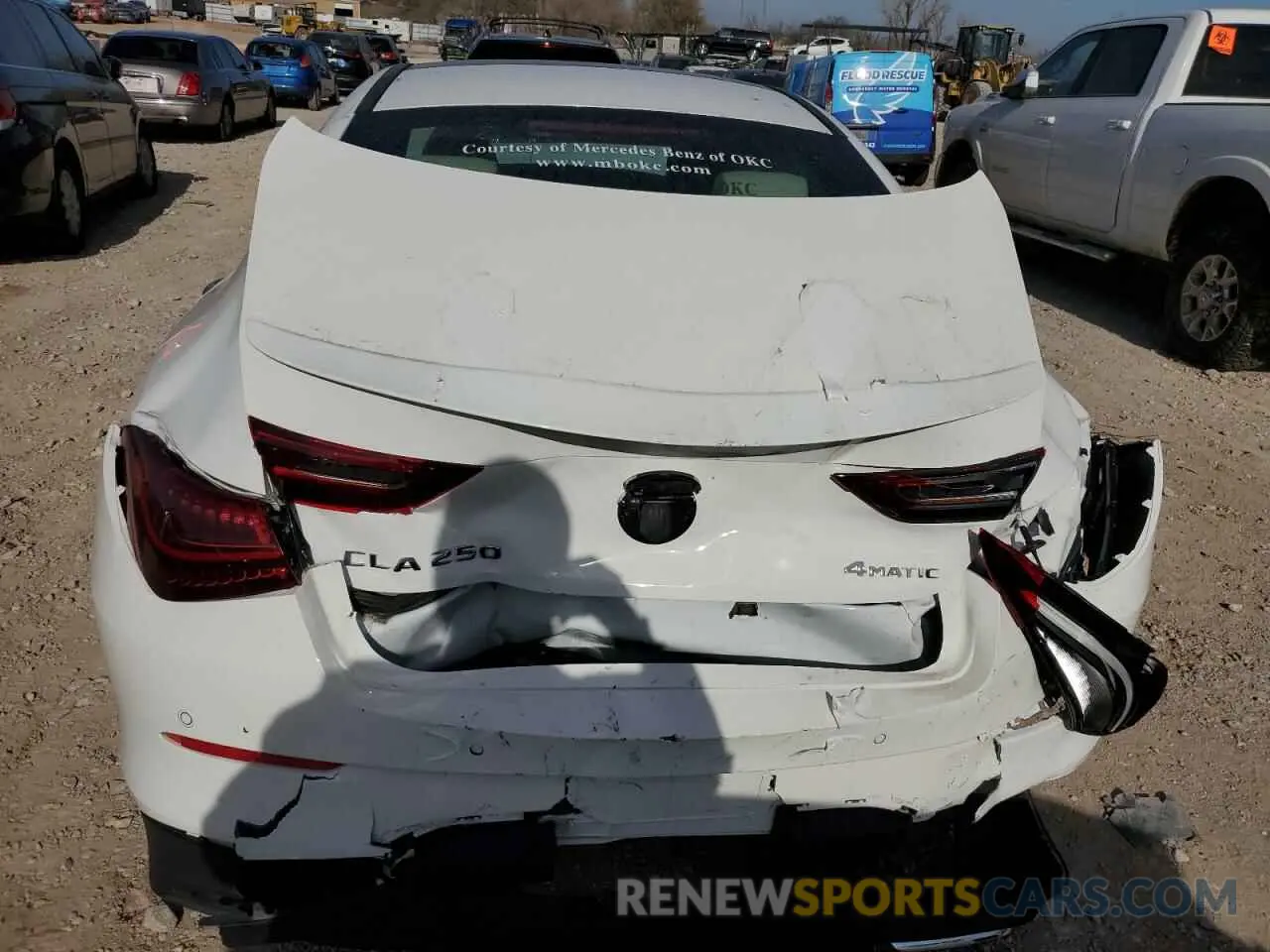 6 fotografías del automóvil dañado W1K5J4HB0SN495196 MERCEDES-BENZ CLA-CLASS 2025