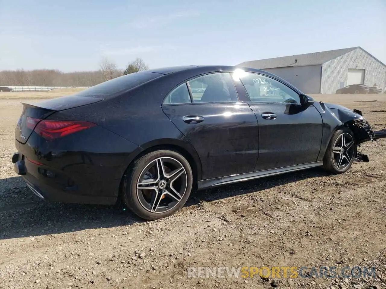 3 fotografías del automóvil dañado W1K5J4HB1SN507839 MERCEDES-BENZ CLA-CLASS 2025